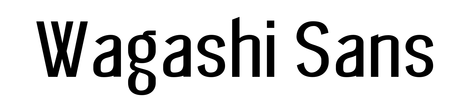 Wagashi Sans